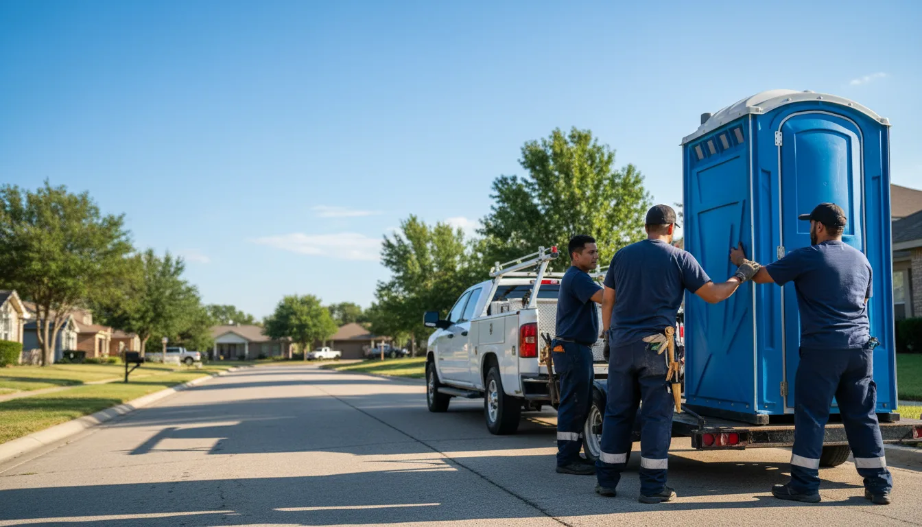 Portable Toilet Rental in Conway, MI near me